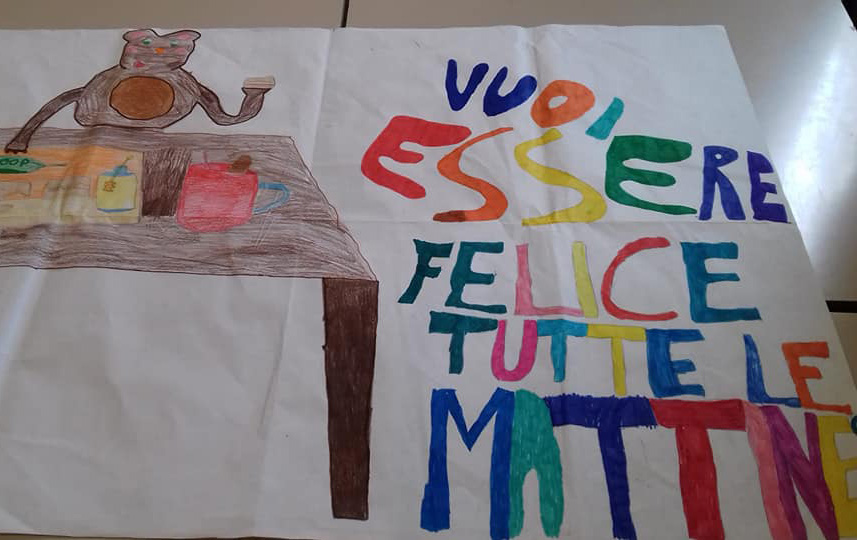 Disegno vuoi essere felice tutte le mattine?