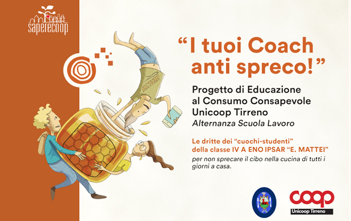 Copertina Locandina i tuoi coach anti spreco!
