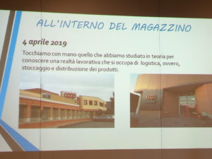 Slide proiettata durante il Settembre Pedagogico - COOP_70 valori in scatola - Le esperienze di alternanza scuola lavoro