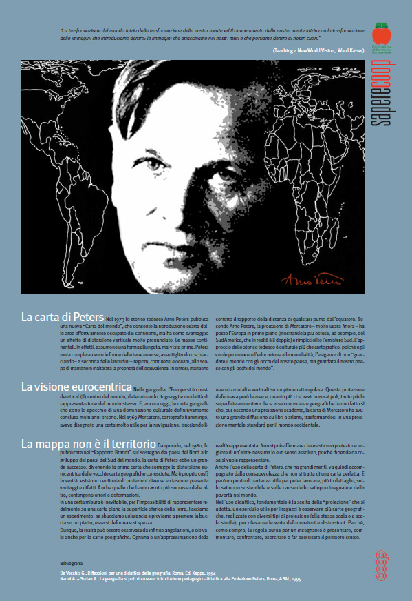 Volantino Carta Peters