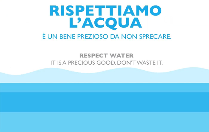 Rispettiamo l'acqua: è un bene prezioso da non sprecare