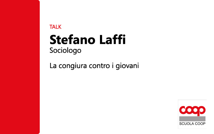 TALK Stefano Laffi: la congiura contro i giovani