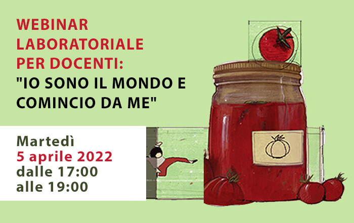 Volantino webinar laboratoriale per docenti
