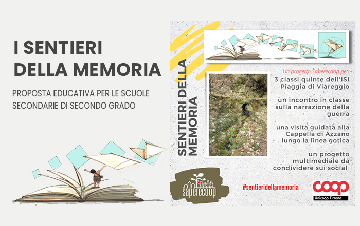 Volantino i sentieri della memoria