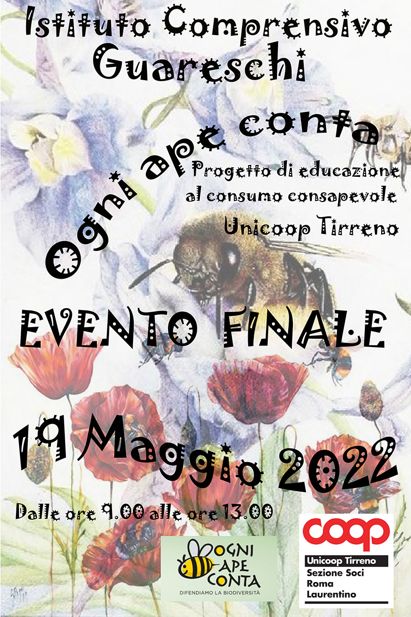 Volantino Ogni Ape Conta: evento finale Volantino Ogni Ape Conta: evento finale