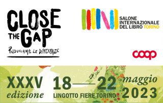 Evento Close The Gap al Salone del Libro di Torino 18-22 maggio