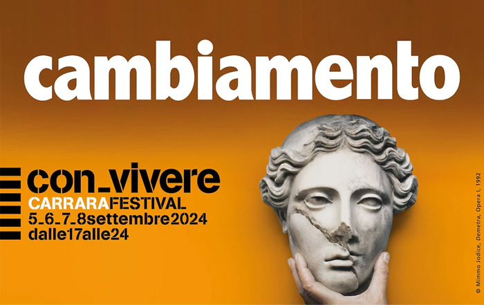 copertina festival carrara convivere settembre 2024 copertina festival carrara convivere settembre 2024