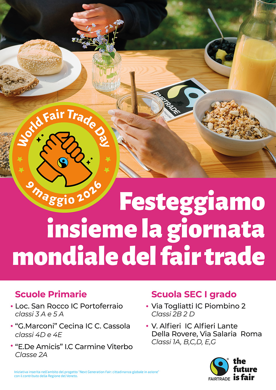locandina giornata mondiale Fairtrade