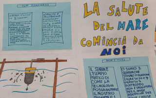 cartellone la salute del mare comincia da noi